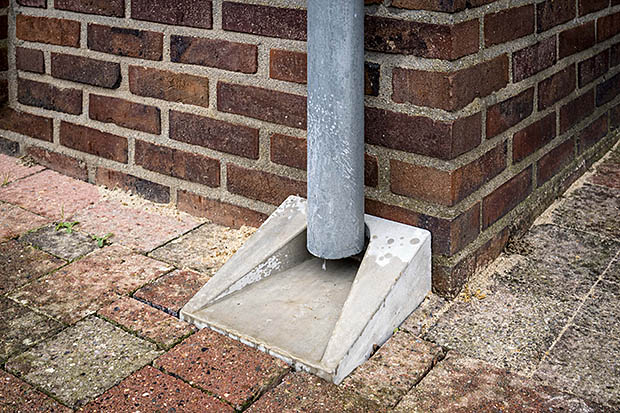 afkoppelen van hemelwaterafvoer
