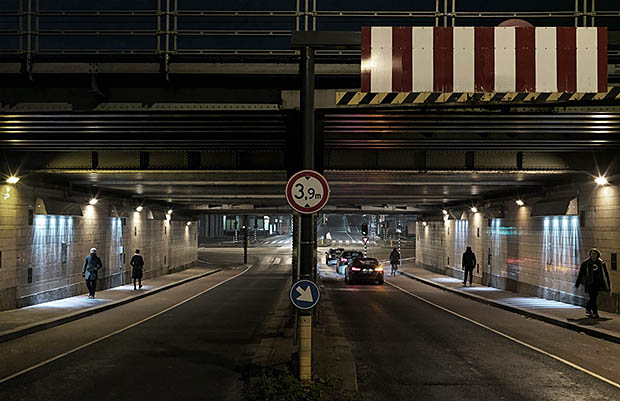 ingang tunnel