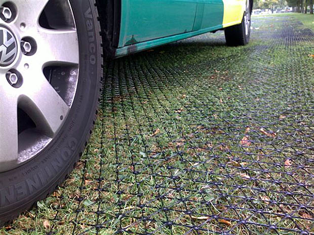 groen wegdek