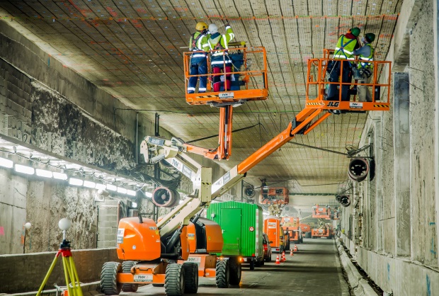 tunnel renovatie