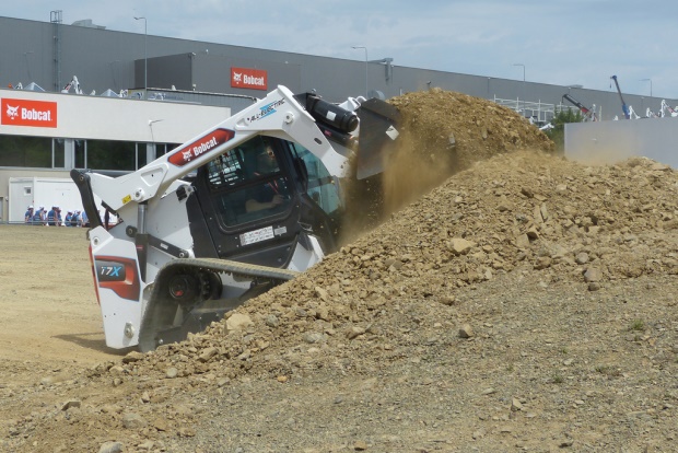 Bobcat T7X all electric loader.