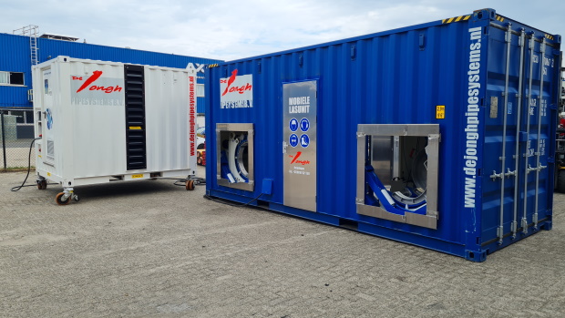 Mobiele Lascontainer