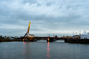 De Prins Clausbrug in Rotterdam