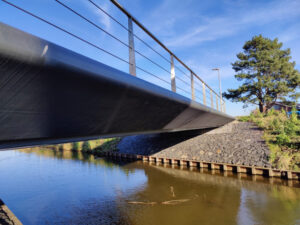 De langste geprinte fietsbrug