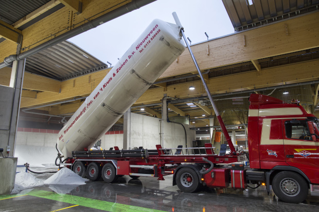 Makkelijk lossen door schuifdak