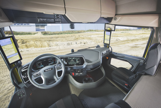 Interieur van truck