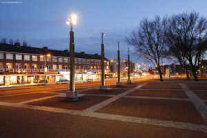 Pleinverlichting, ontworpen door ipv Delft.