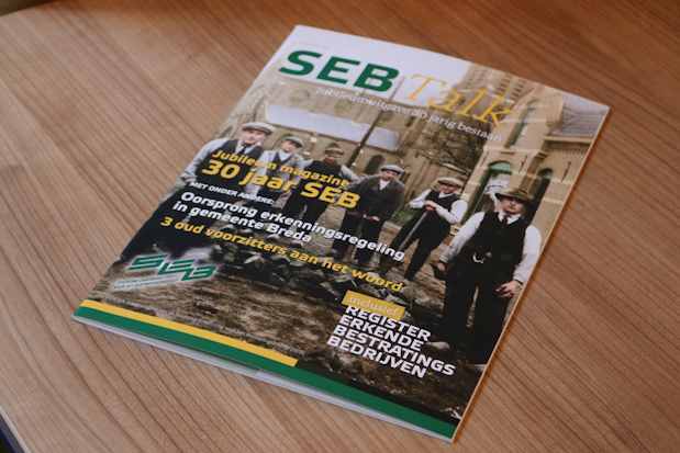 Jubileum magazine SEB 