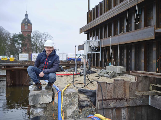 Waterbouwkundige Mart-Jan Hemel van de TU Delft.