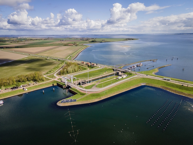 De Zandkreeksluis. (Foto Rijkswaterstaat)