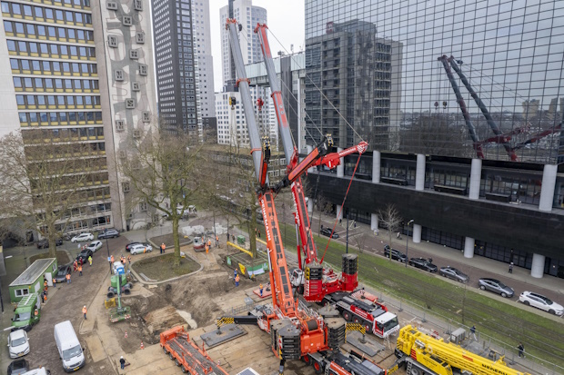 Proces verplaatsen voor bomen