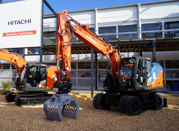 Elektrische graafmachine Hitachi ZE150W